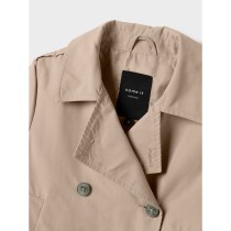 NAME IT Kort Trench Coat Madelin Savannah Tan